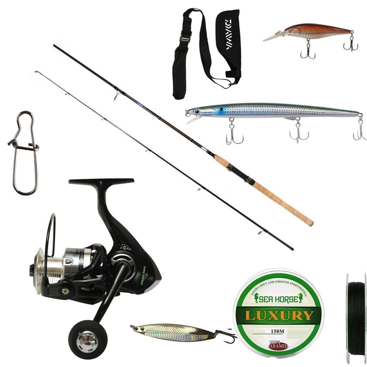 Kudos Shodow 270 cm Viking 4000 Karbon Spin Olta Seti 1