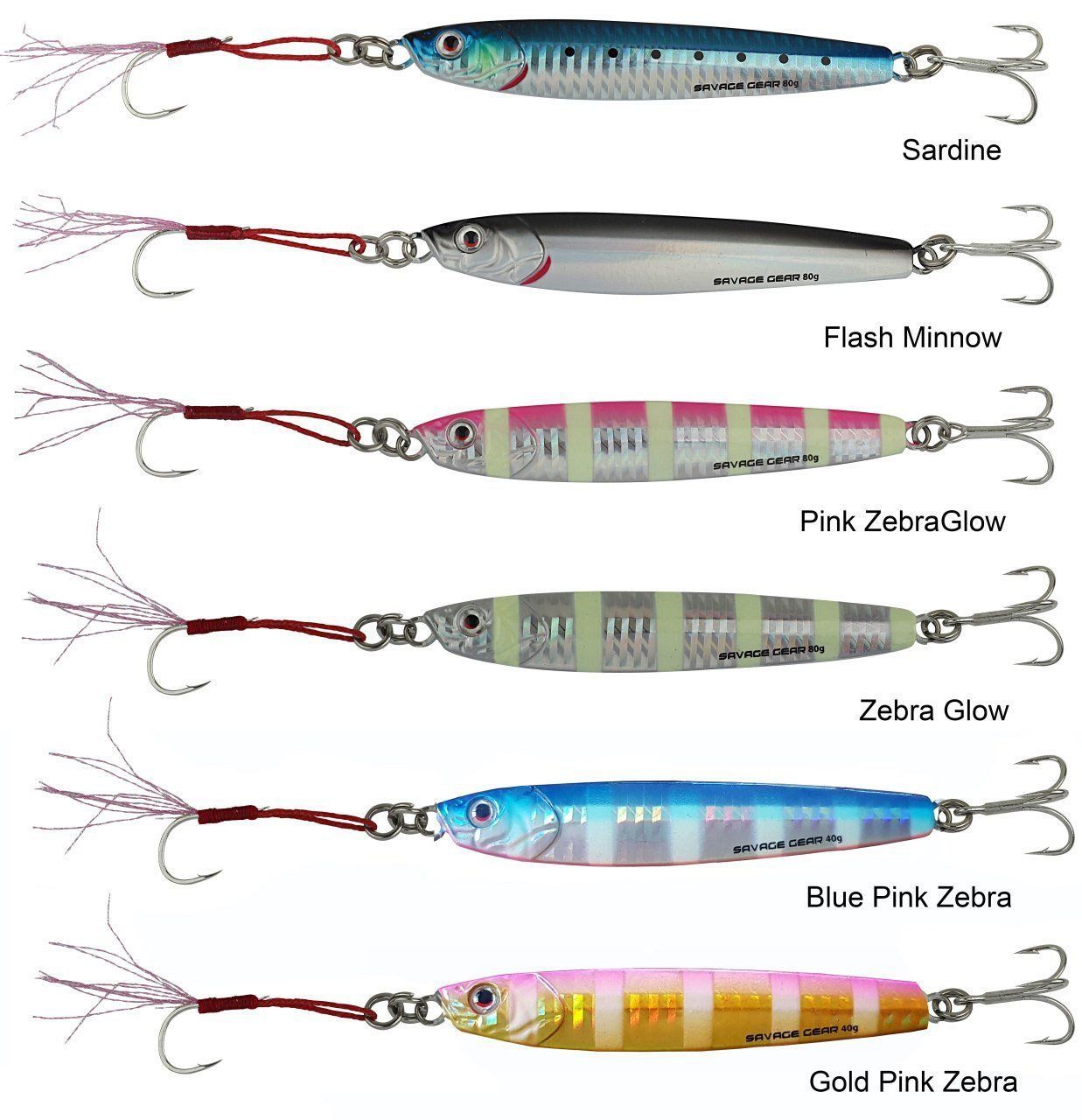 Savage gear 3D Slim Minnow Flash Minnow 80g 10,5 cm Jig