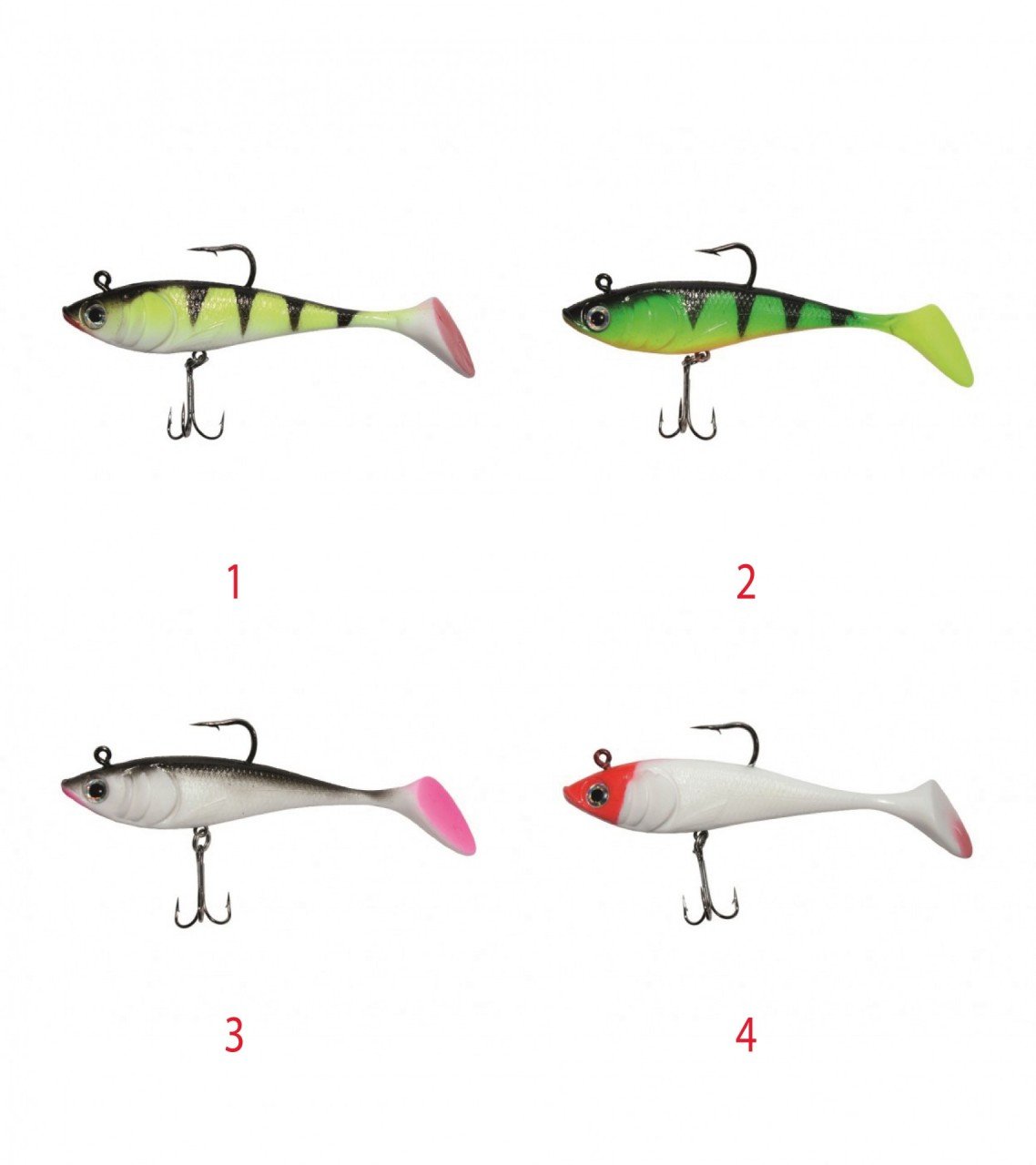 Captain 3544 Crazy Zander Uv Paint 12cm Turna Silikonu Suni Balık