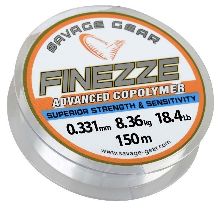 Savage gear Finezze Mono 300 mt Clear Misina 0,165 mm