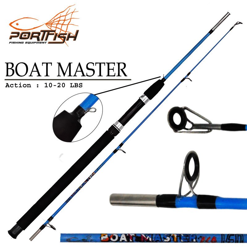 Portfish Boat Master Eco Tekne Kamışı 150 cm 10 -20 Lbs - Mavi