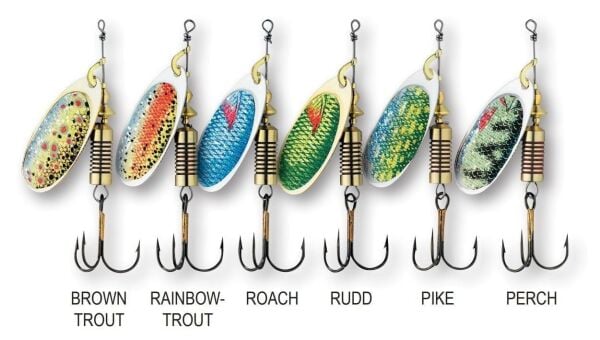 Dam Nature 3D Spinner #2 4gr Kaşık Perch