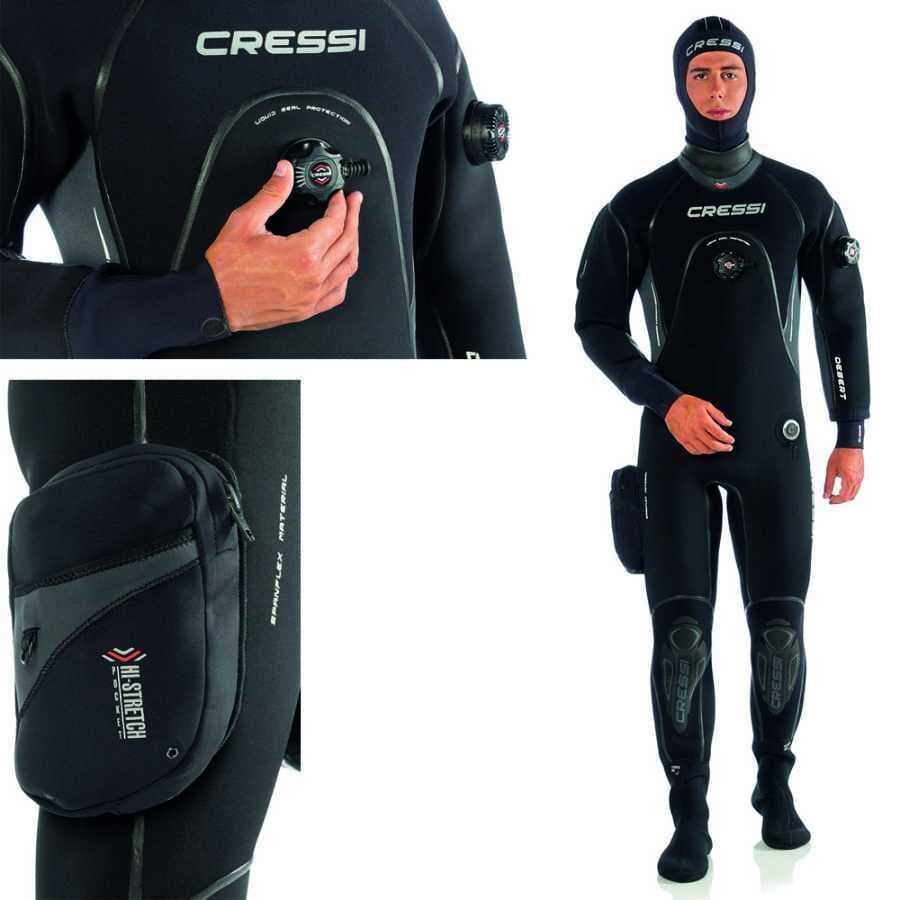Cressi Dry Lastic Man Dalış Elbisesi
