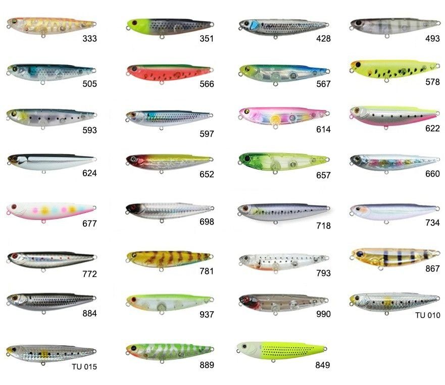 Zipbaits Fakie Dog 90mm WDT Su Üstü 12gr Maket Balık Renk:333
