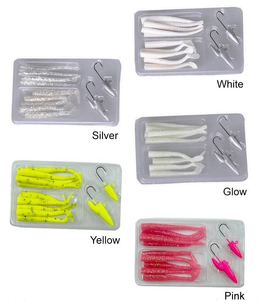 Savage gear Lrf Micro Sandeel Kit 12 Adet(1+1.5+5) Sahte Balık Glow