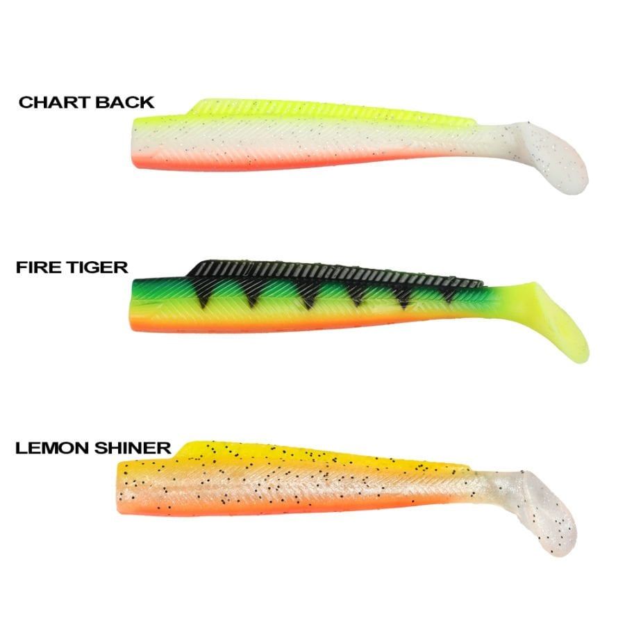 Ryuji Sandworm 11.5cm 12gr Silikon Yem (5 Adet) LEMON SHINER