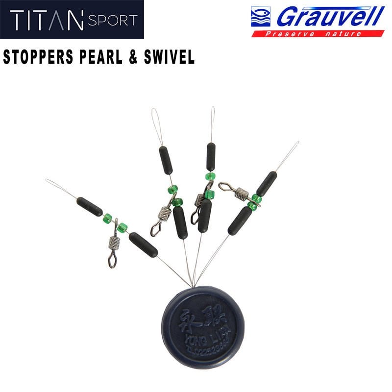 Titan Stoppers Pearl & Swivel