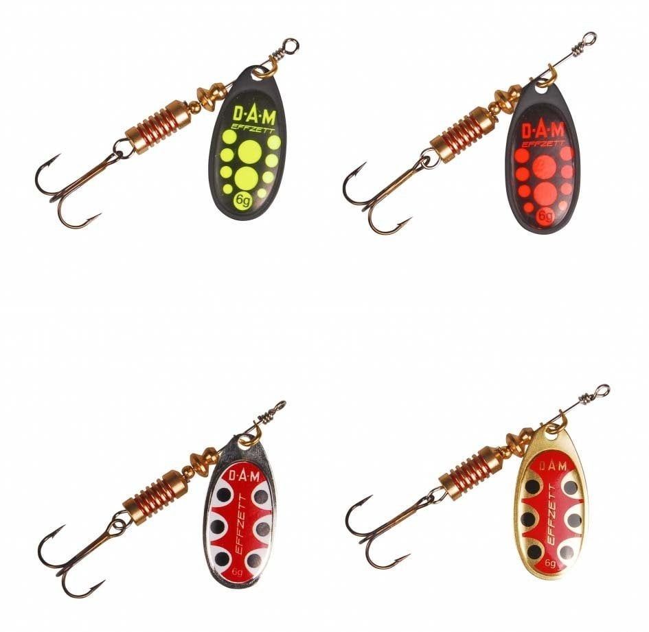 Dam Effzett Standard Spinner 4 gr #2 Kaşık Copper Black Dot