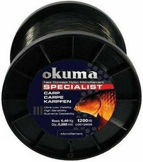 Okuma Carp 0.43 mm 1200m Sazan Misinası 12.73kg Çeker
