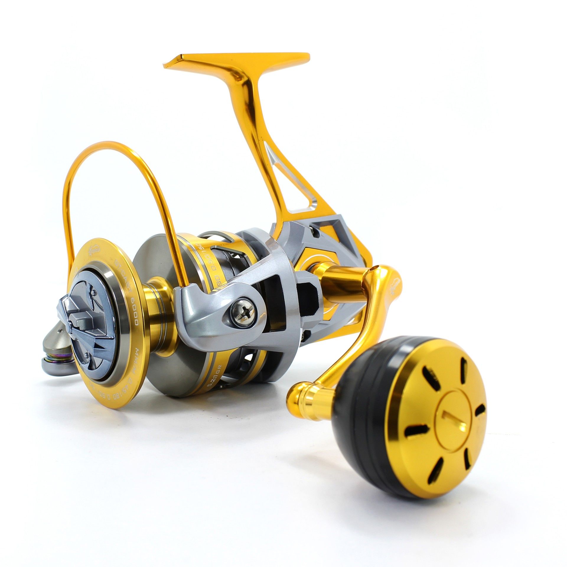 Captain GT-Cast Metal 6000 8+1 Bilyalı 5.2:1 Devirli Genel Kullanım Olta Makinesi