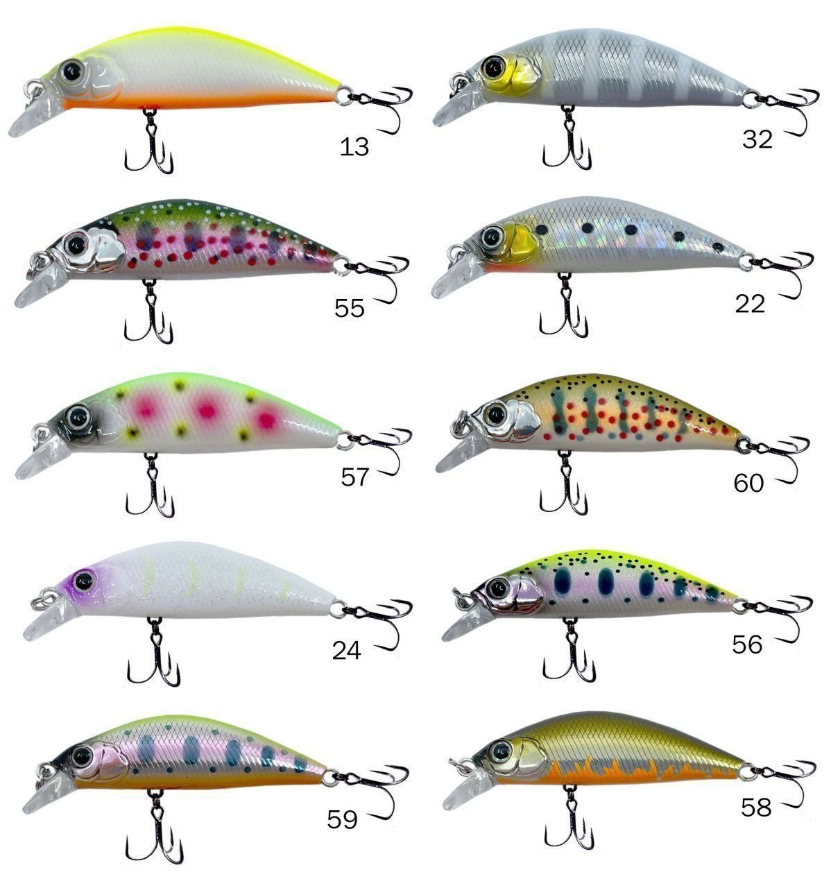 Kendo Chiko Minnow 50 mm 5,2 gr Sahte Balık 60