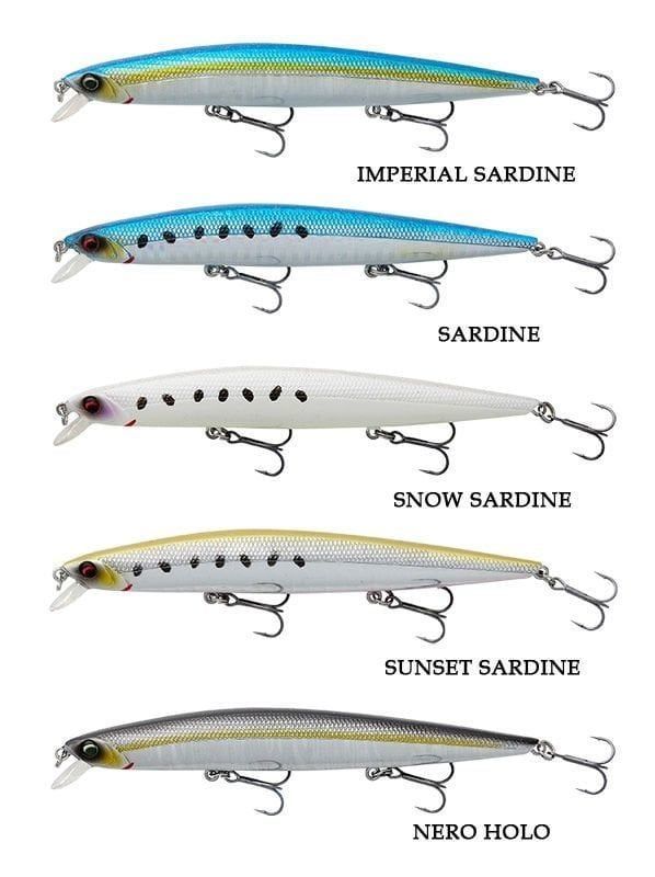 Savage Gear Sea Bass Minnow 14CM 21.7GR S Sunset Sardine