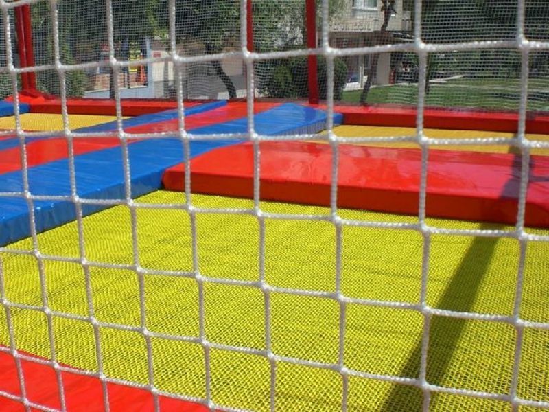 Trambolin Çevre Ağı ve Fileleri 2 mm Kalınlık 4x4 cm Göz Aralığı