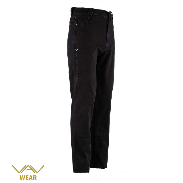 VAV Jeantac-12 Denim Kot Pantolon Siyah L