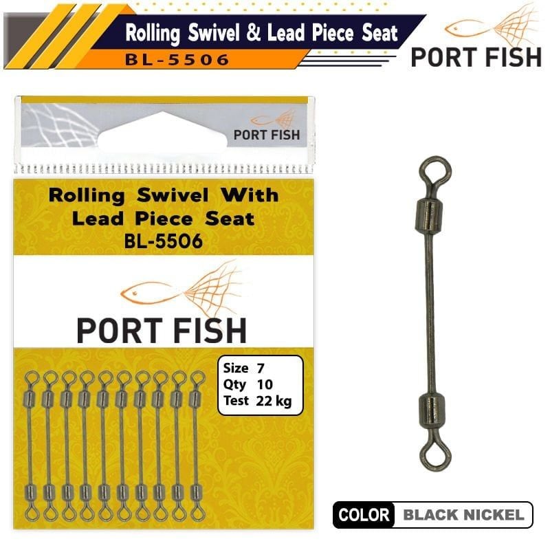 Portfish BL-5506 No:8 Uzun Şaft Takım Fırdondüsü 10 Adet