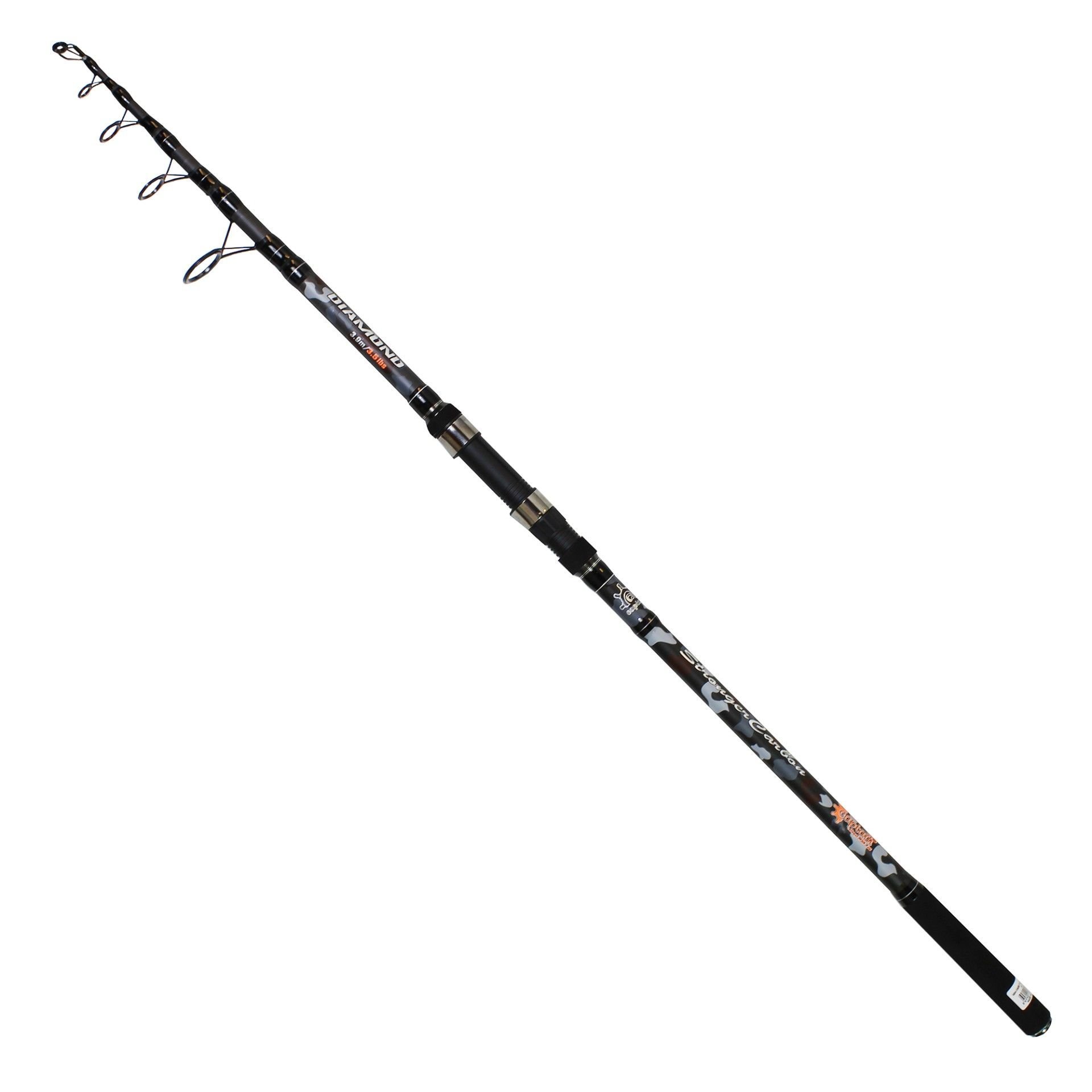 Captain 1512 Diamond Tele Carp Teleskopik Sazan Kamışı 3.5lbs Atar 390 cm