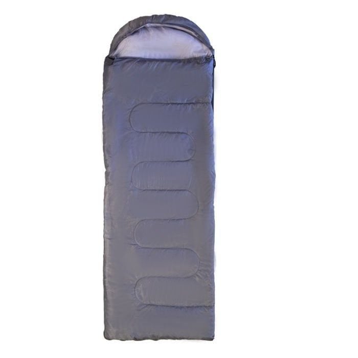 DFT 190cm+30 cm Başlık 5/15° Gri Uyku Tulumu