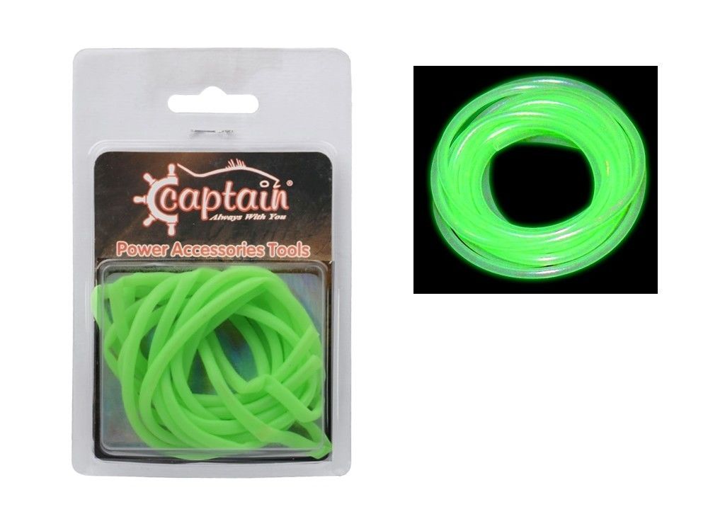 Captain Silikon Hortum Tube 2mt Glow-Luminous 2 mm