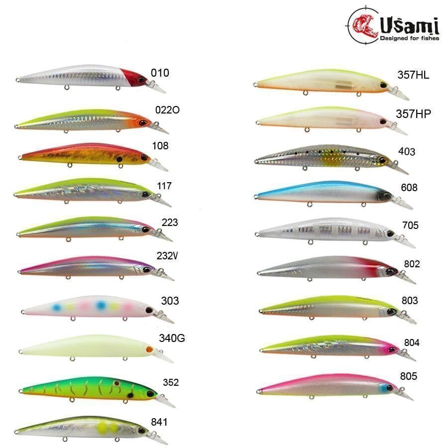 Usami Saroo 110S-SR 21.3G Maket Balık Renk:802