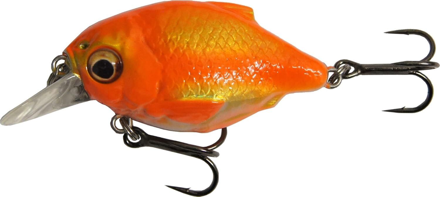 Savage Gear 3D Crucian Crank SR Goldfish 3.4 cm 3.4g Sığ Dalan Maket Balık 0.4-0.7m Yüzme Derinliği