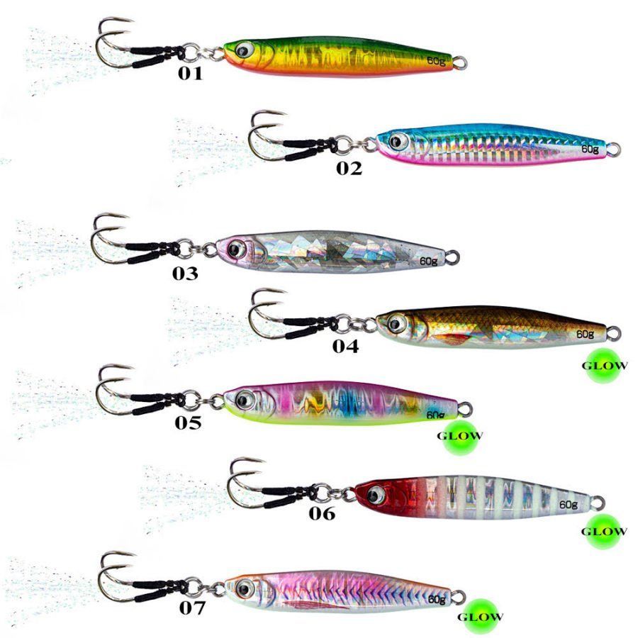 Ryuji Sniper 80gr Jig Yem Standart - 05 GLOW