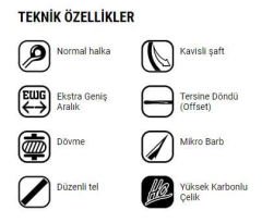 VMC Olta İğnesi 7025NT 10lu