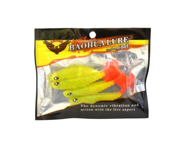 Captain 3557 Viper Soft 8.5cm Levrek Silikonu 4'lü Paket Silikon Yem 2