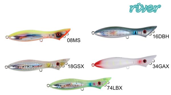 River Chili Popper 115F 11Cm 21.5G Maket Balık 18GSX