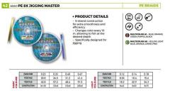 Asso Pe Jigging Master 8X Örgü İp Misina 100MT