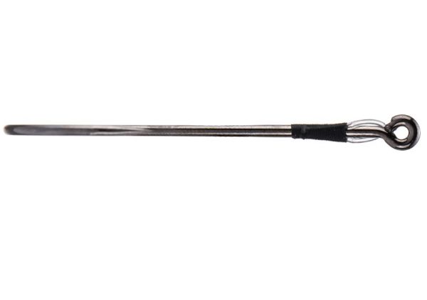 Hayabusa FPP Straight Delikli Lüfer İğnesi Black Nikel 1/0