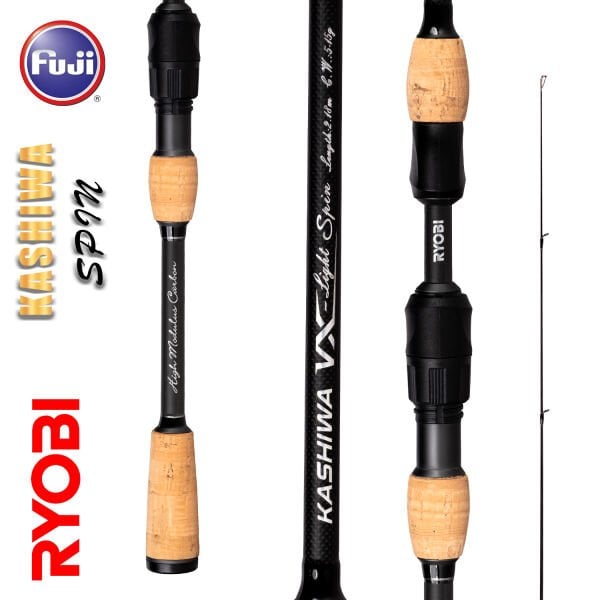 Ryobi Kashiwa VX 239 cm 5-15g Atarlı Karbon Light Spin Kamışı