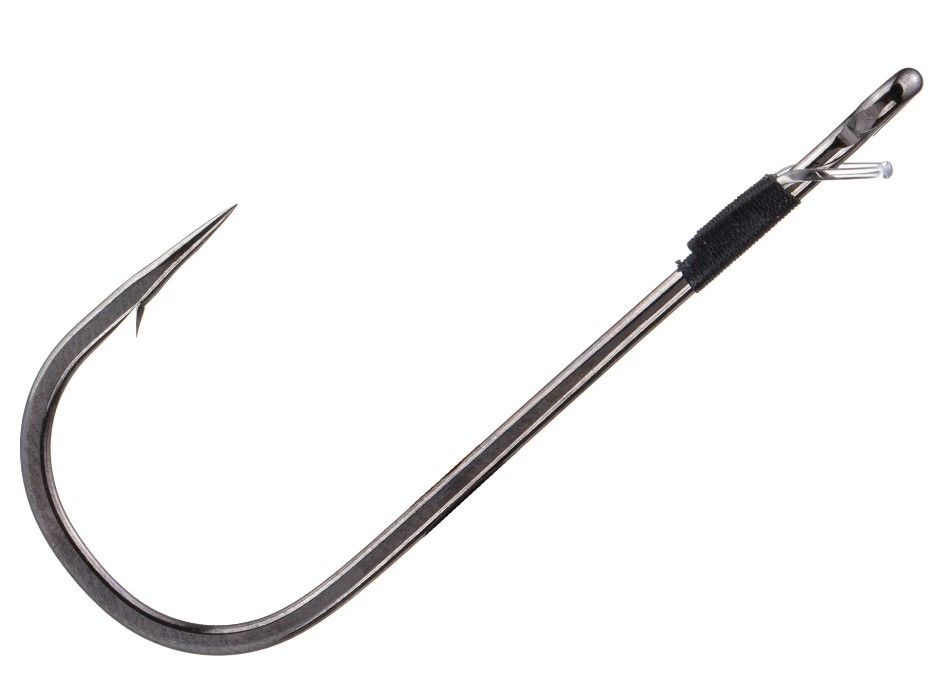 Hayabusa FPP Straight Delikli Lüfer İğnesi Black Nikel 2/0