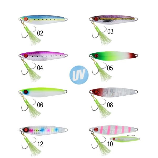Captain 3633 Emotion Jigger 40gr Light Jig Suni Yem 05