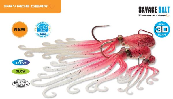 Savage gear Octobus 70g 15cm Sahte Balık Brown Glow