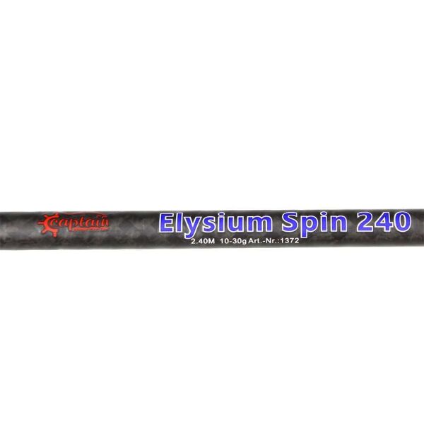Captain 1372 Elysium 240cm 2 Parça Spin Kamış 10-30gr Atar