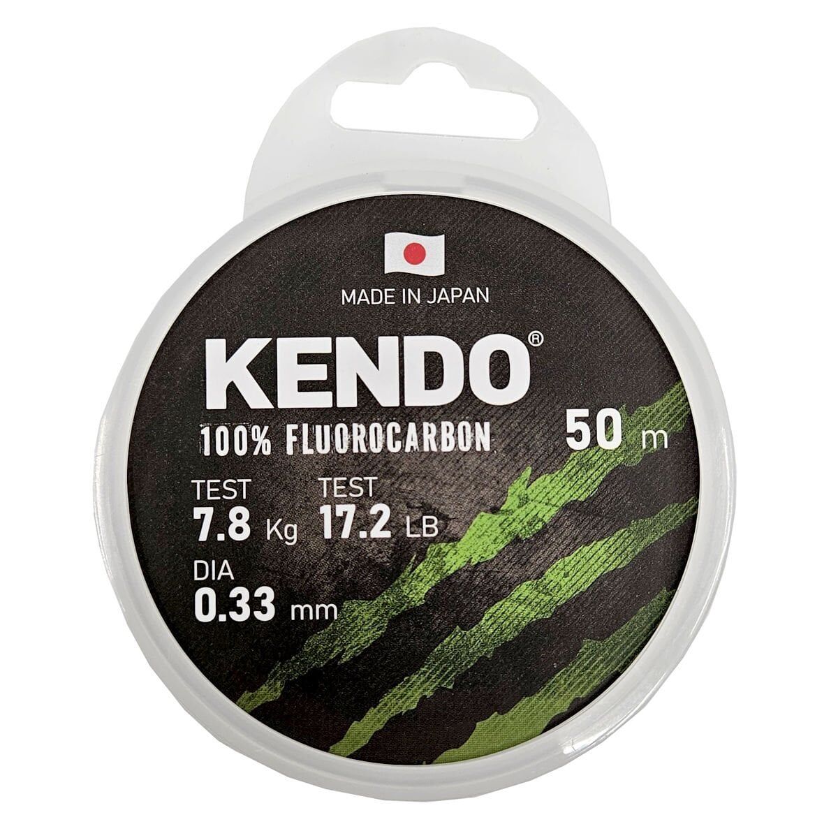 Kendo 100% Fluorocarbon White 50m Misina 0.30mm