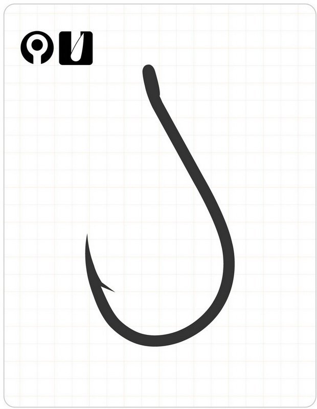 Fudo 1101 Chinu Black Nikel İğne 2/0