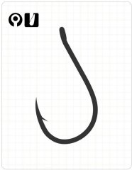 Fudo 1101 Chinu Black Nikel İğne 2/0