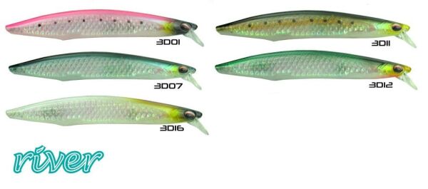 River Get Tiger 3D 140F 14cm 28Gr 0.2-0.4mt 07