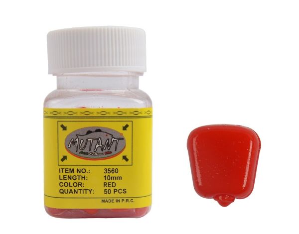 Mutant 3560 Silikon Pop Corn Aromalı Mısır 50'li Kutu Sazan Yemi Kırmızı