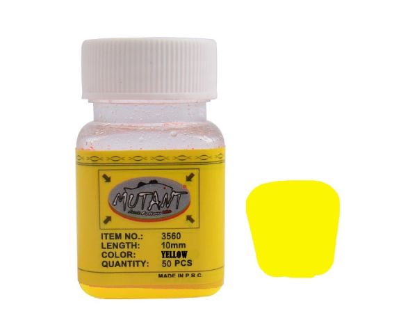 Mutant 3560 Silikon Pop Corn Aromalı Mısır 50'li Kutu Sazan Yemi Sarı