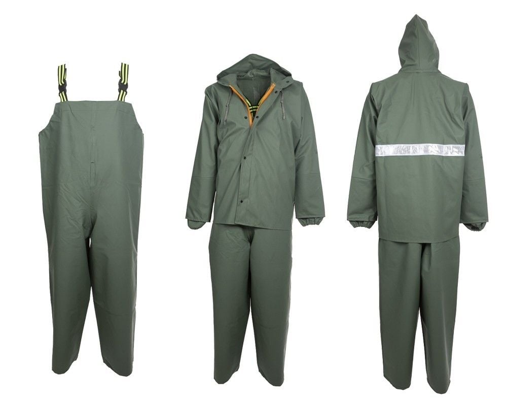 Captain Gırgırcı Yağmurluk Fermuarlı  Alt Üst Takım Lüx Model L