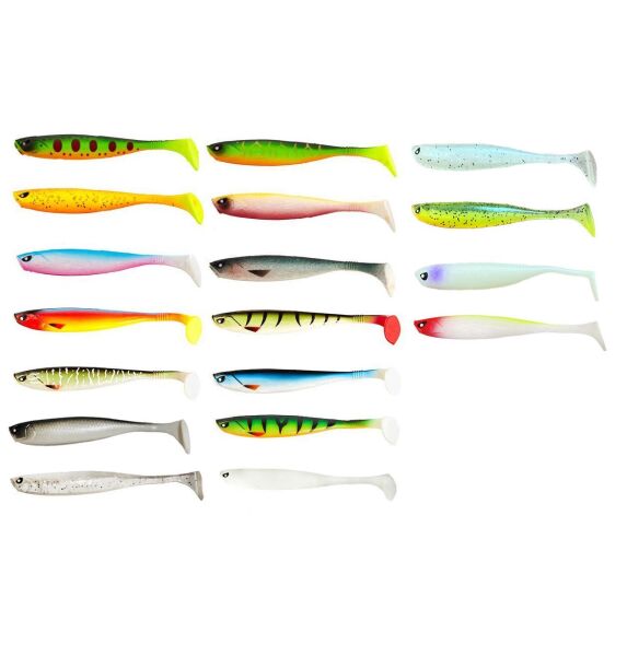 Lucky John Basara 3D Soft Swim 3.5'' (8.89 cm) 6P Silikon Yem PG06