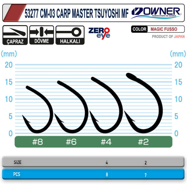 Owner 53279 CM-05 Carp Master Iseama MF