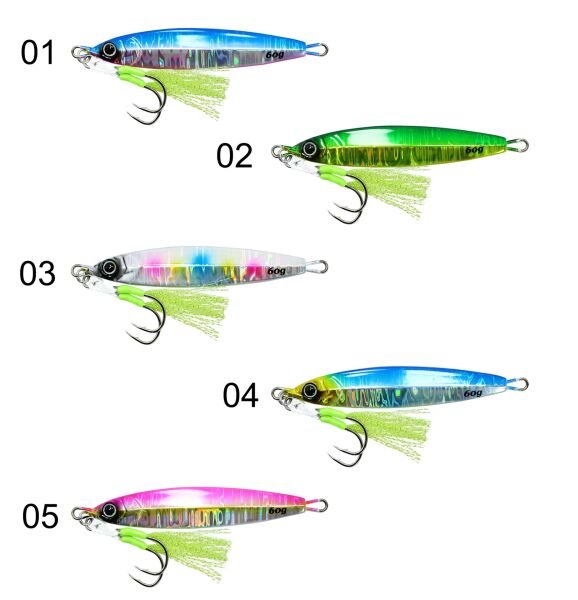 Captain 3636 Catcher Jigger 60gr Light Jig Suni Yem 03