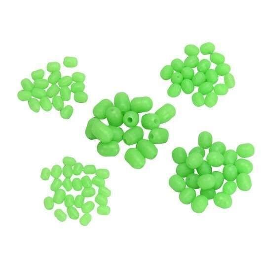 Captain 7660 Silikon Boncuk Seti Glow 100lü Kutuda