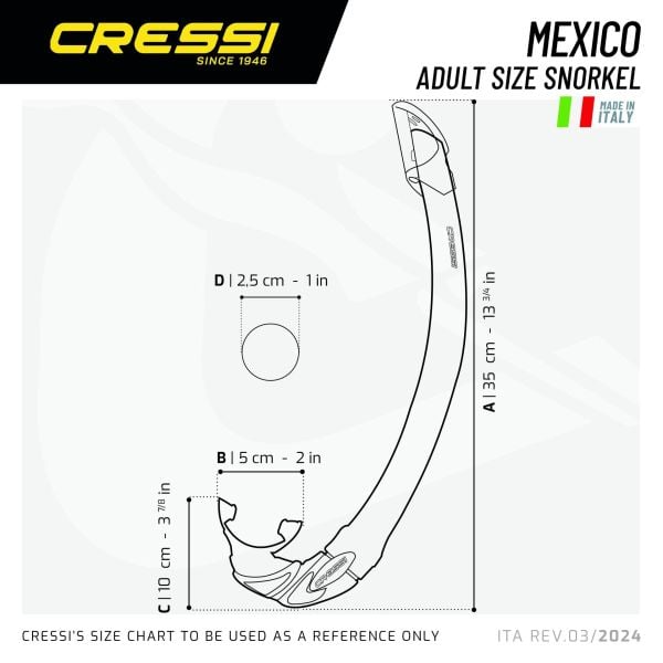 Cressi Samoa Maske - Mexico Şnorkel Set BLACK/BLACK