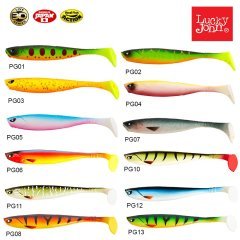 Lucky John Basara 3D Soft Swim 5'' (12.7 cm) 4P Silikon Yem PG01