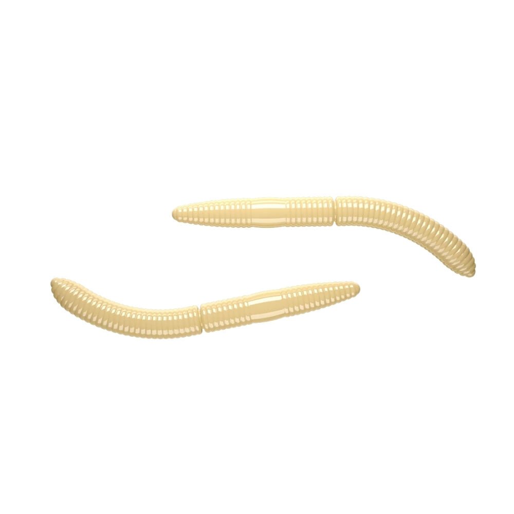 Libra Lures Fatty D’Worm Suni Yem 005 - CHEESE - 65MM