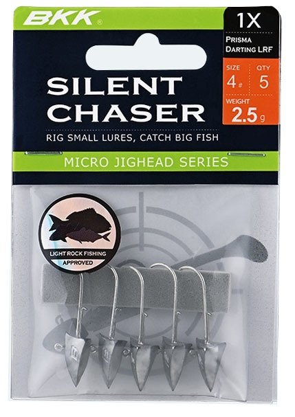 BKK Silent Chaser-Prisma Darting LRF Jighead 4 no 2.5 gr